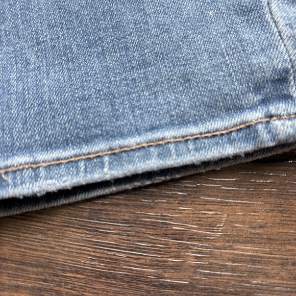 Articles Of Society Womens Size 29 Distressed Skinny Sarah Blue Cast Jeans - Picture 9 of 13